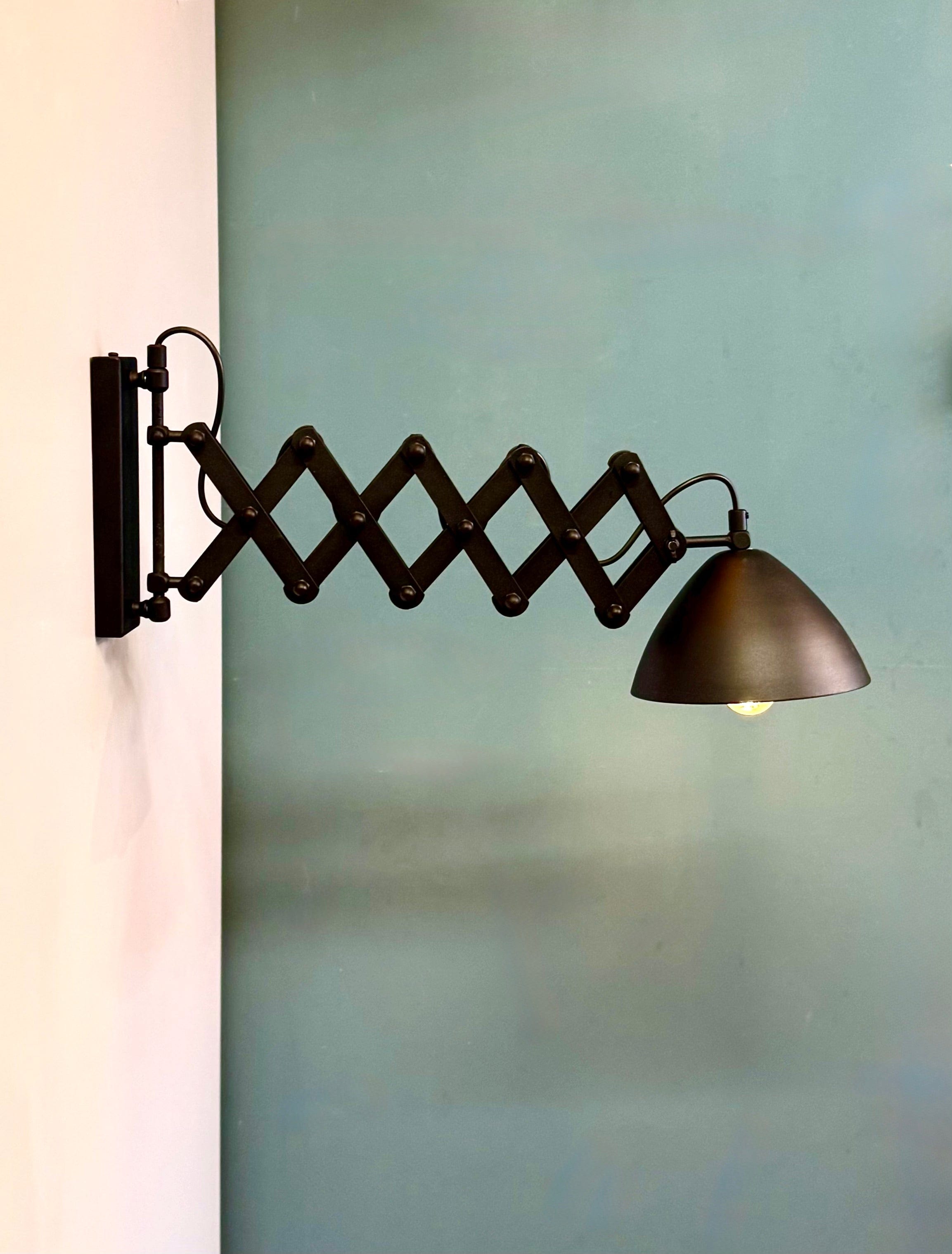 My Store Black ARICA Articulating Wall Sconce