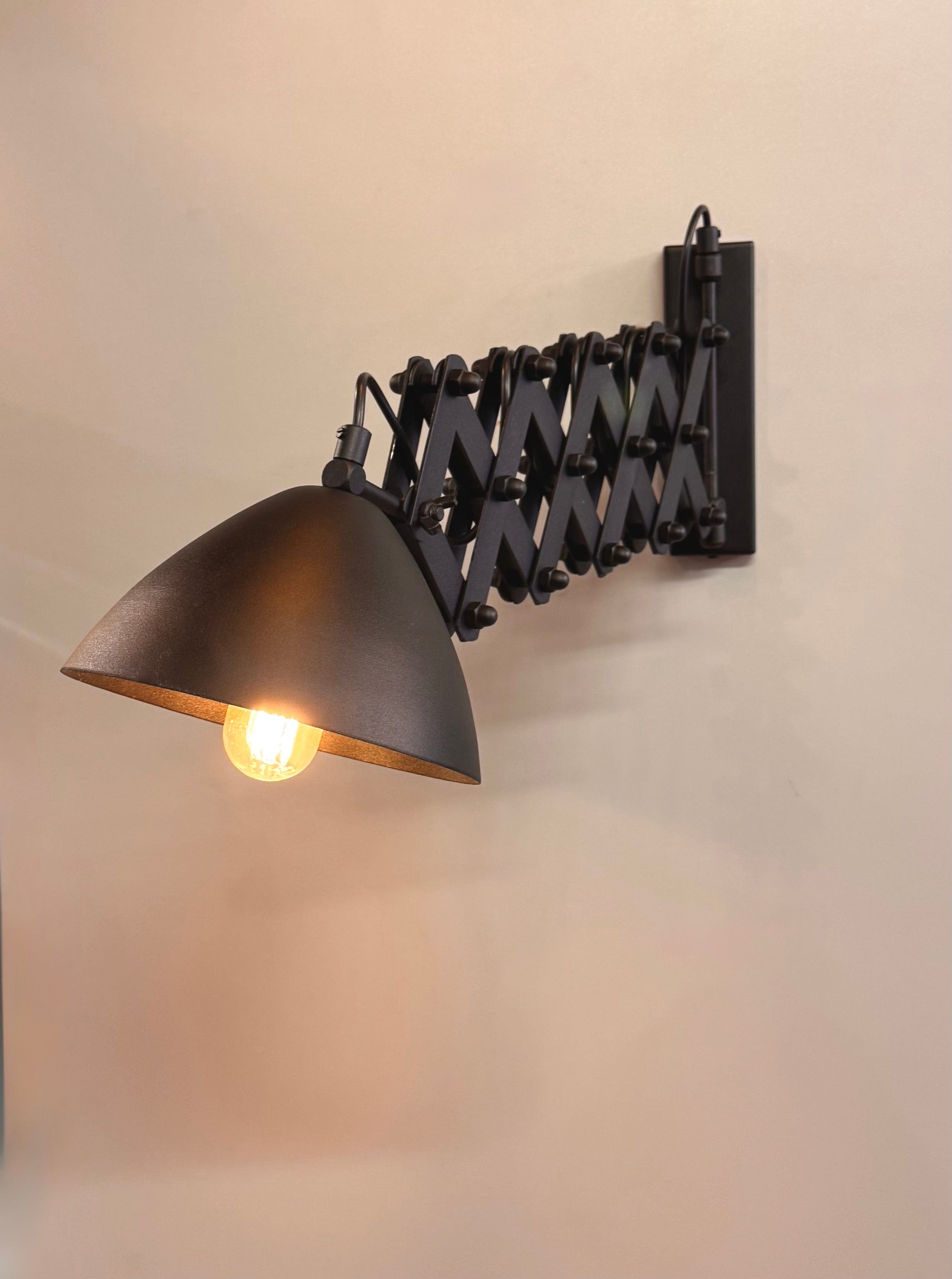 My Store Black ARICA Articulating Wall Sconce