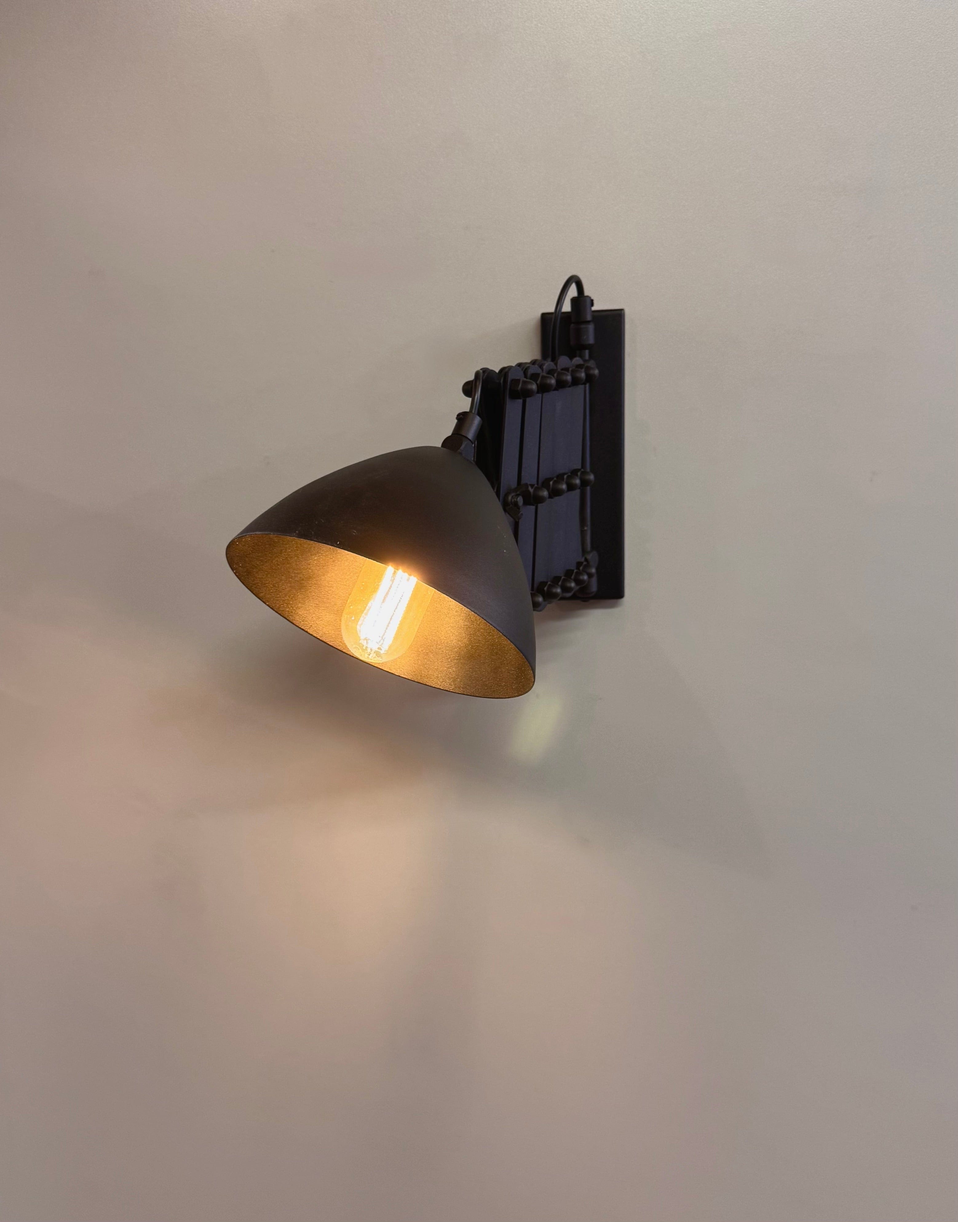 My Store Black ARICA Articulating Wall Sconce