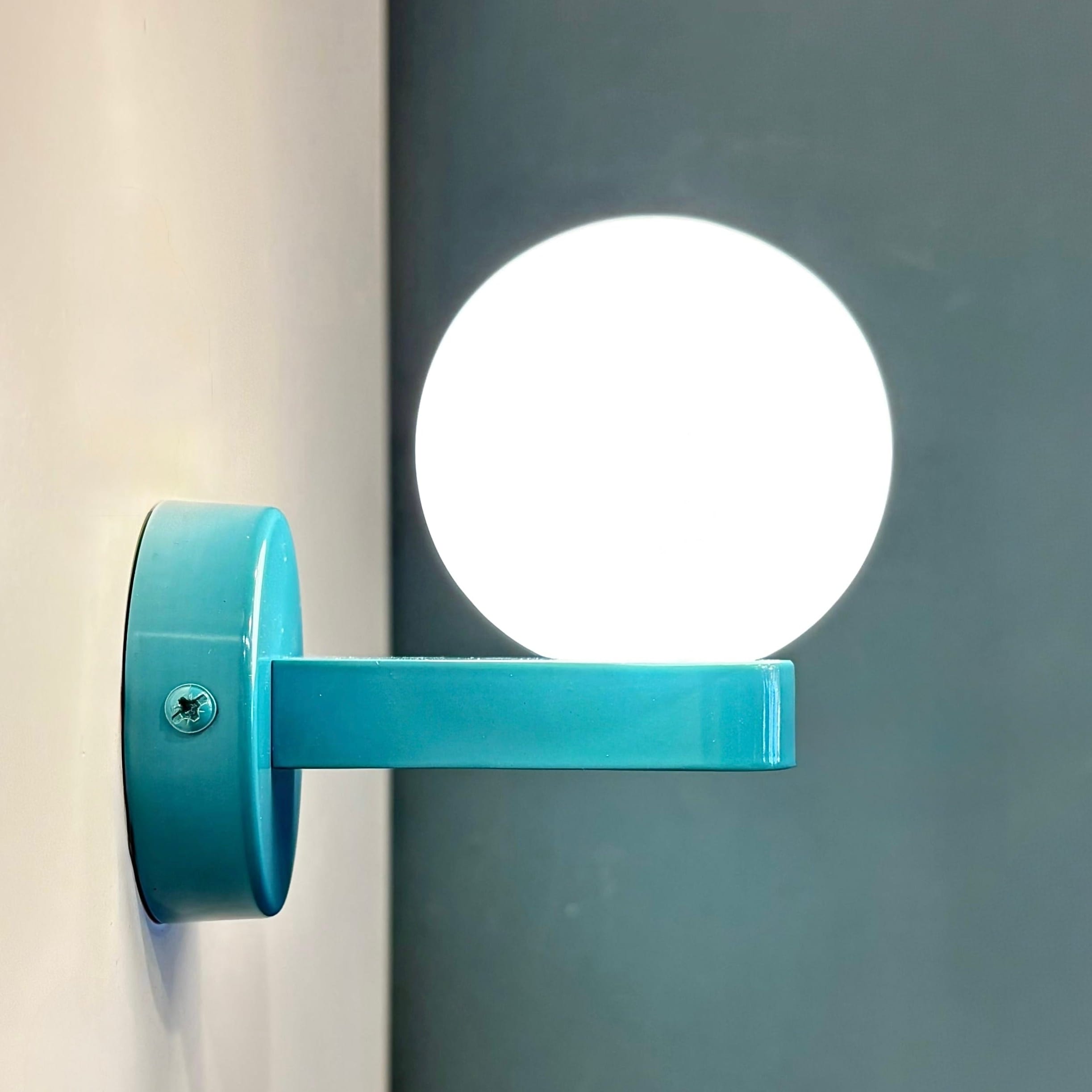 My Store Blue KRANJ Blue Wall Sconce
