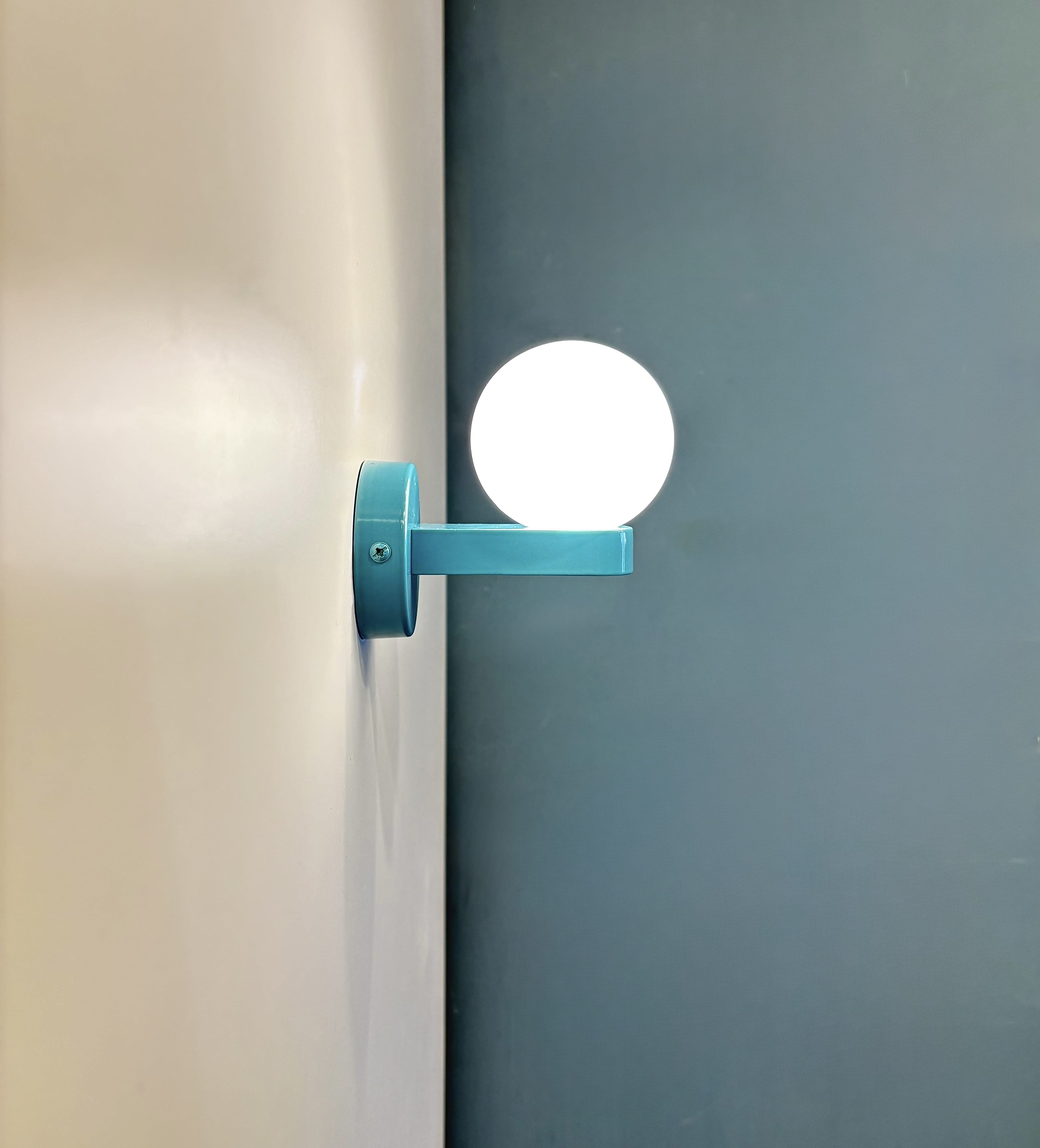 My Store Blue KRANJ Blue Wall Sconce