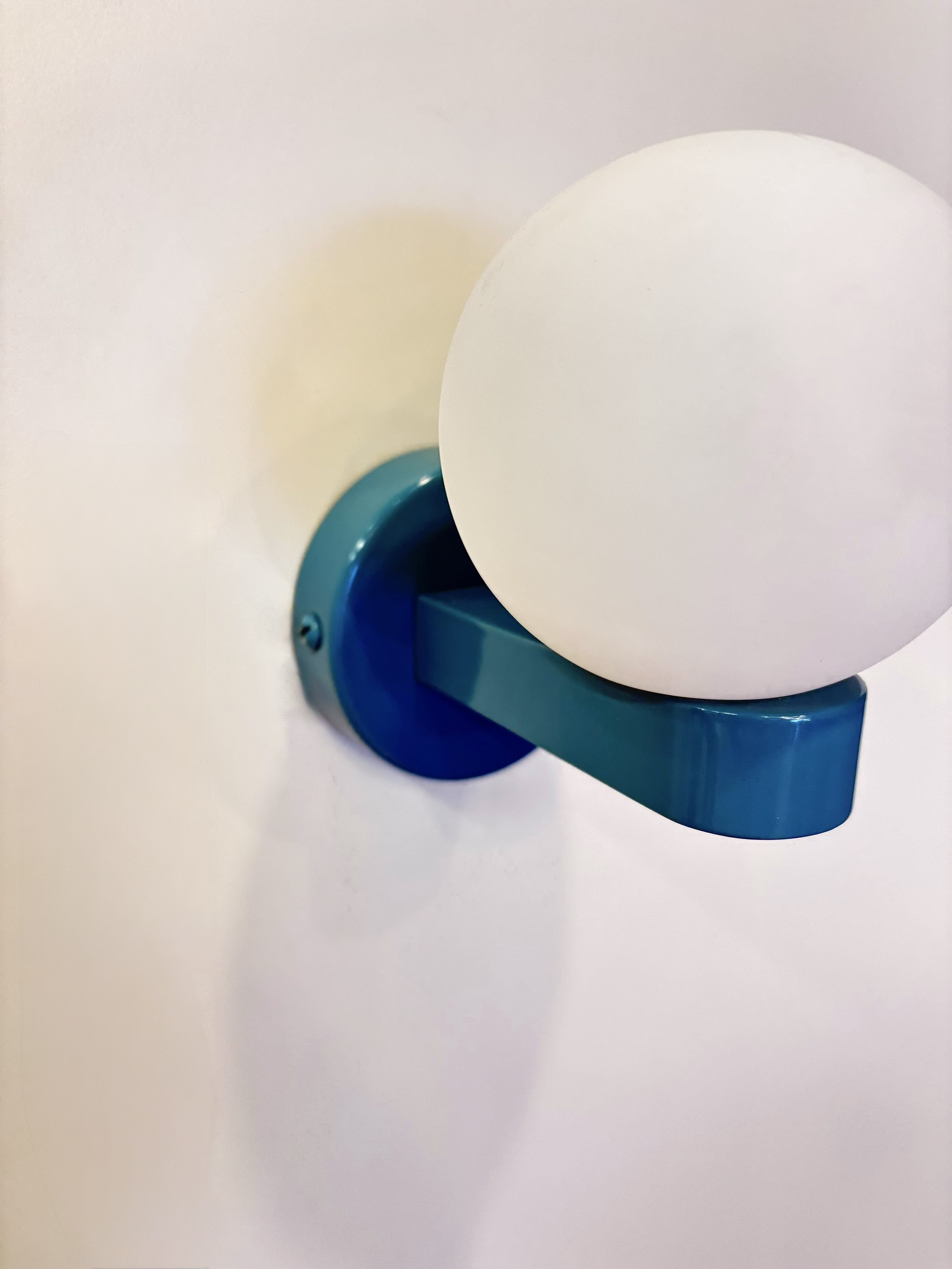 My Store Blue KRANJ Blue Wall Sconce