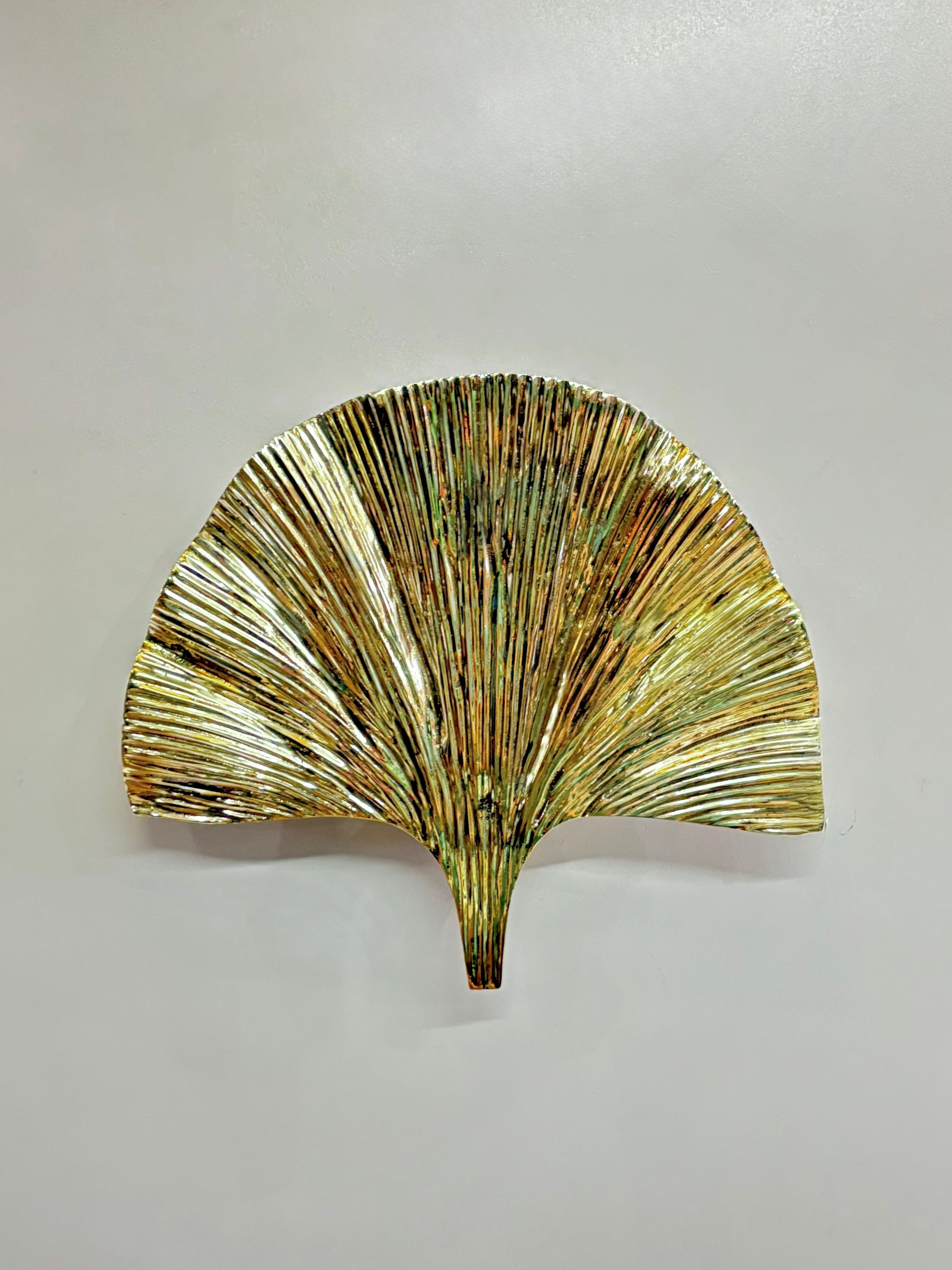 My Store Brushed Brass ALMADA Brass Casting Wall Sconce