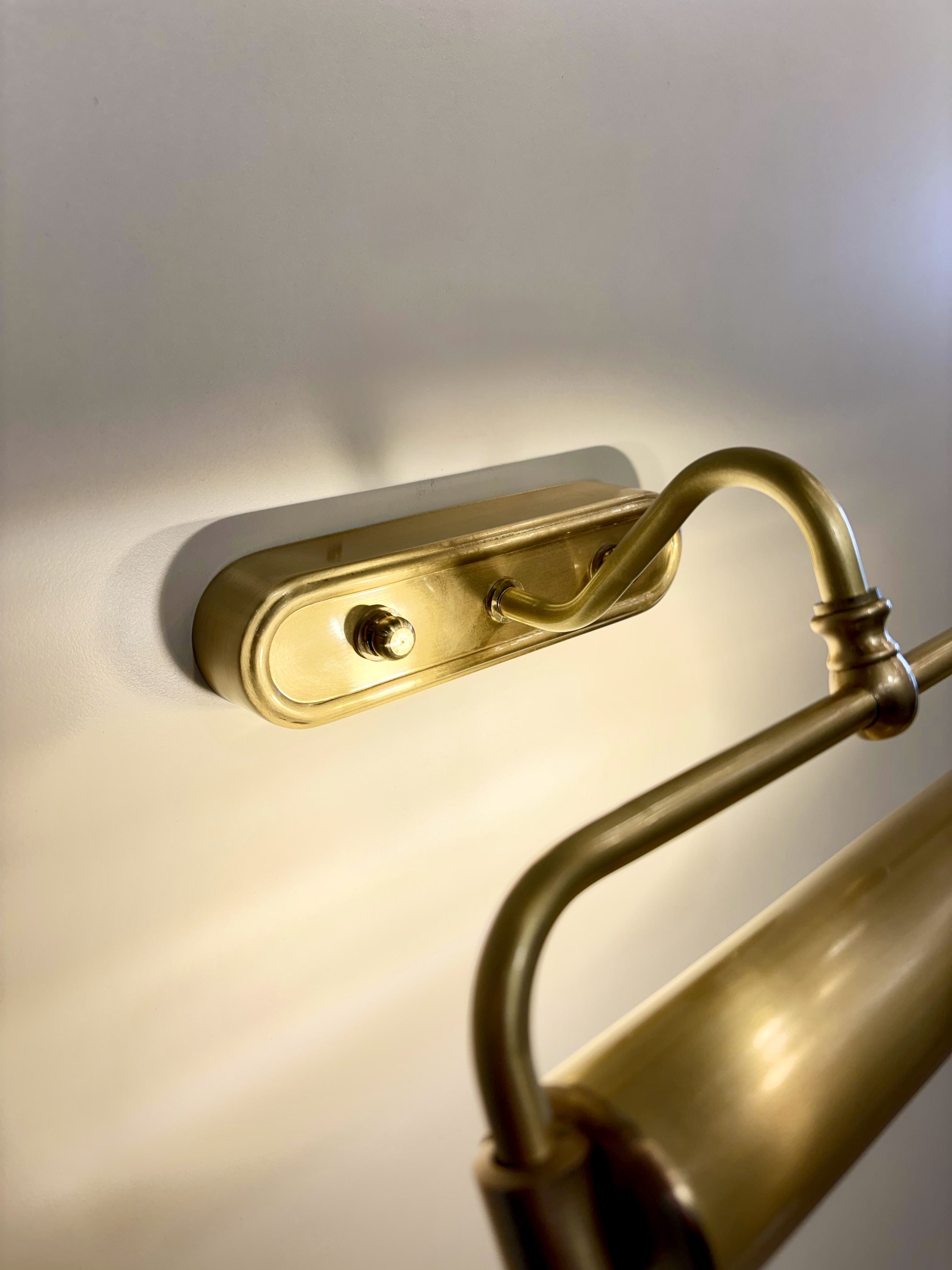 My Store Brushed Brass BETTNA Picture Wall Sconce