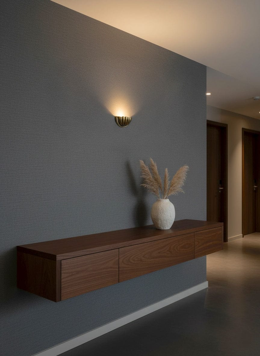 My Store CARDIUM Mini Brass Wall Sconce