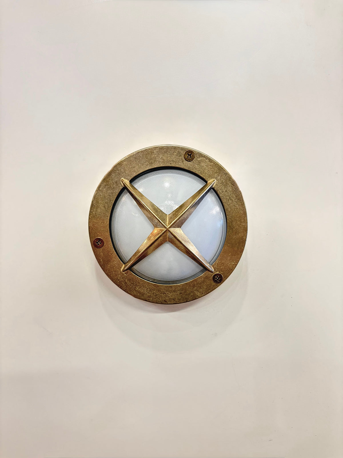 My Store NAPOLI MERCED Nautical Bulkhead Wall Sconce