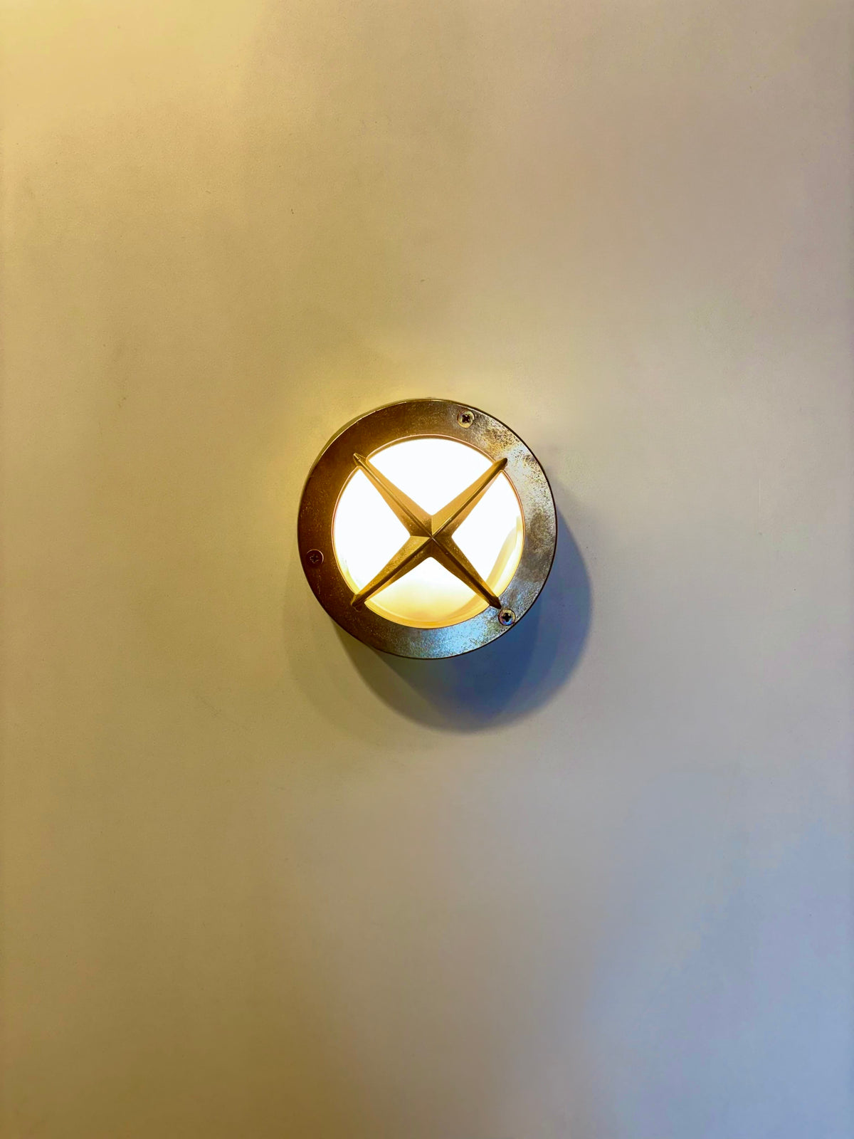My Store NAPOLI MERCED Nautical Bulkhead Wall Sconce