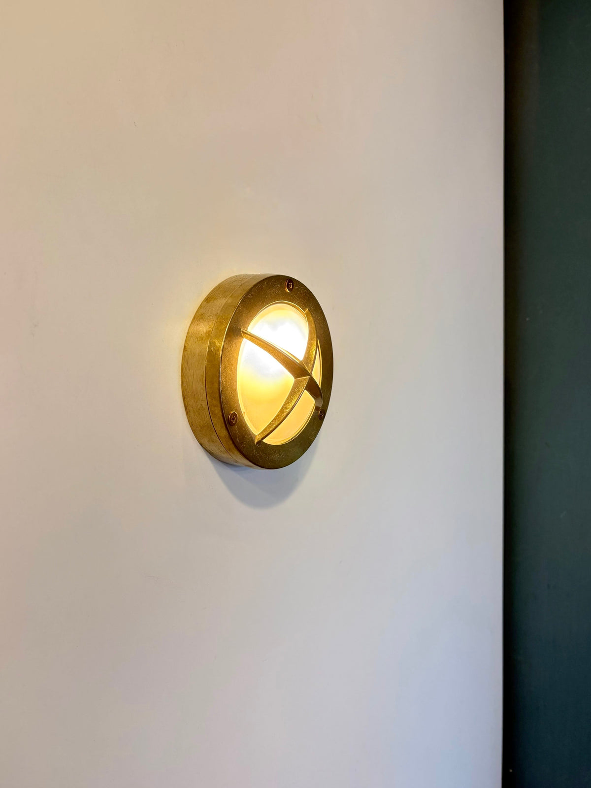 My Store NAPOLI MERCED Nautical Bulkhead Wall Sconce