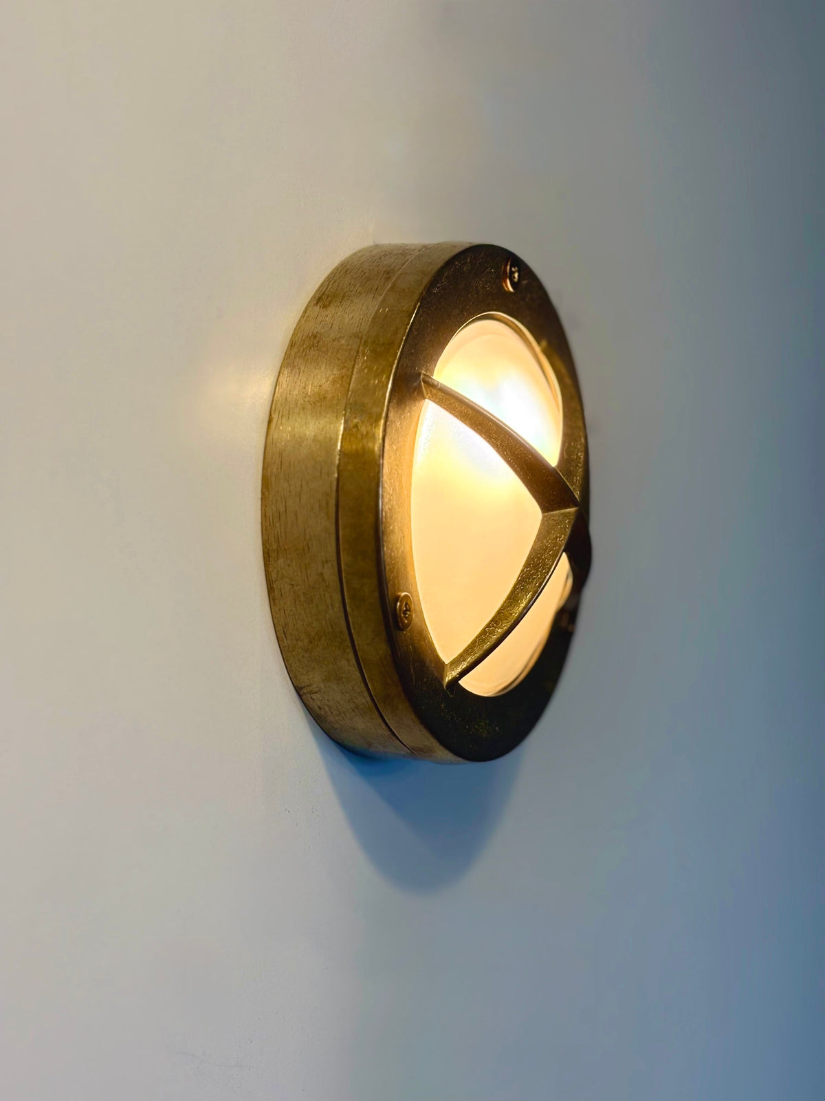 My Store NAPOLI MERCED Nautical Bulkhead Wall Sconce