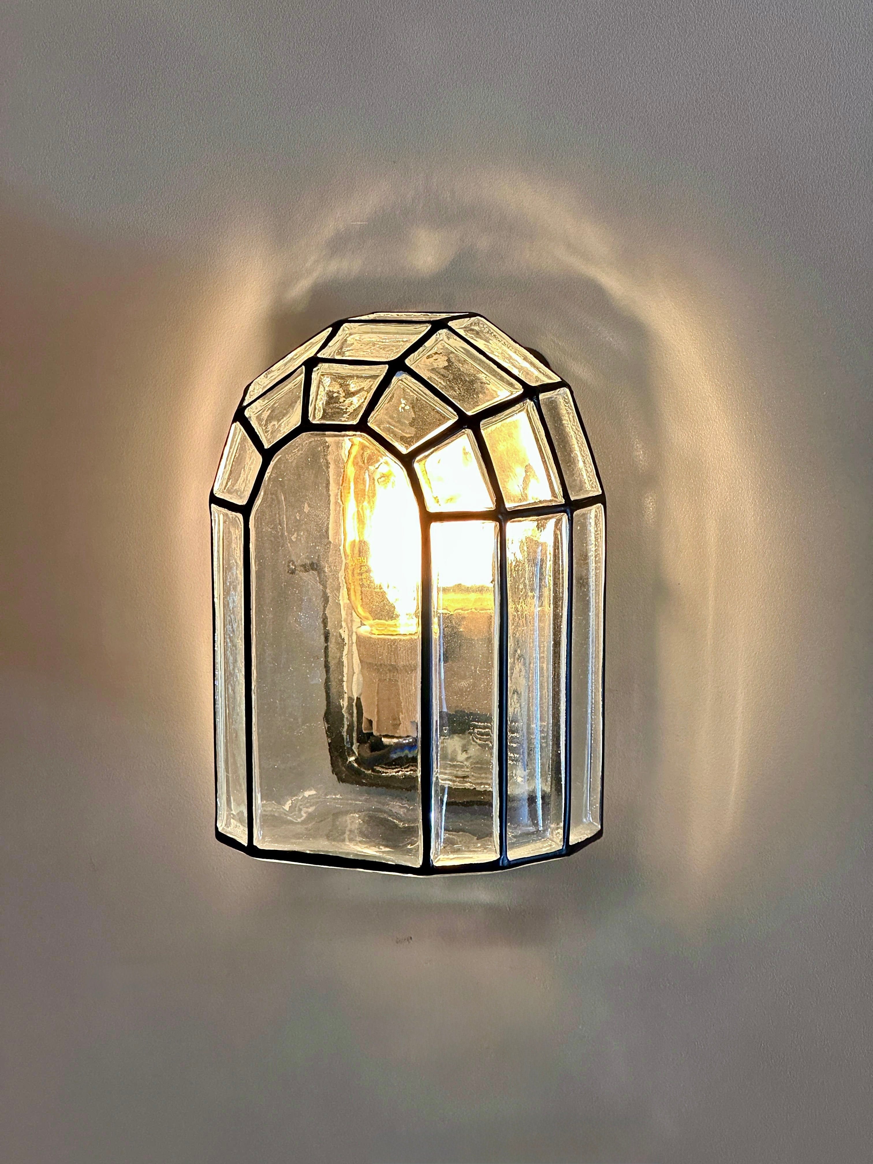 My Store STARA SEMIFLUSH GLASS Wall Sconce