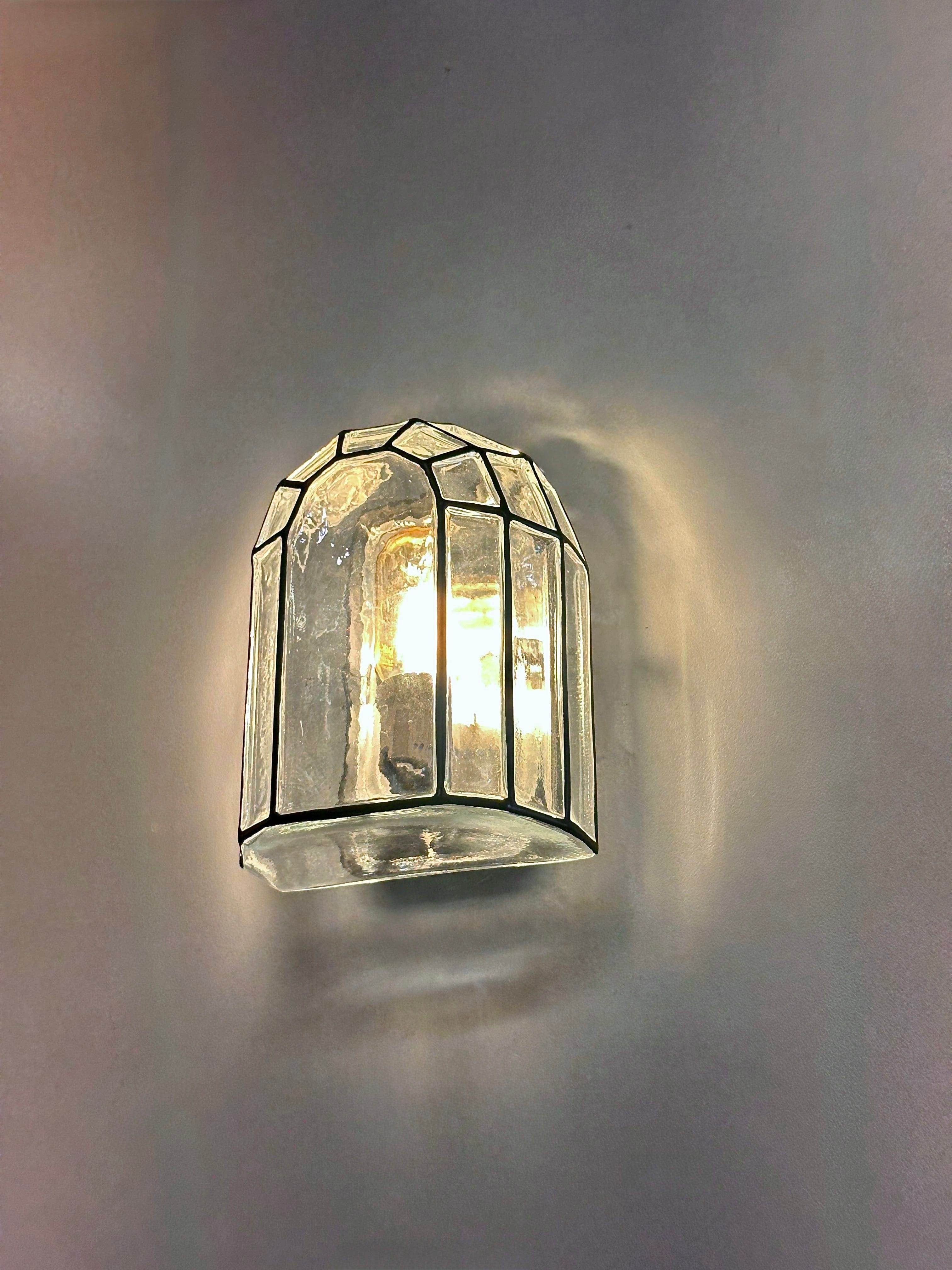 My Store STARA SEMIFLUSH GLASS Wall Sconce