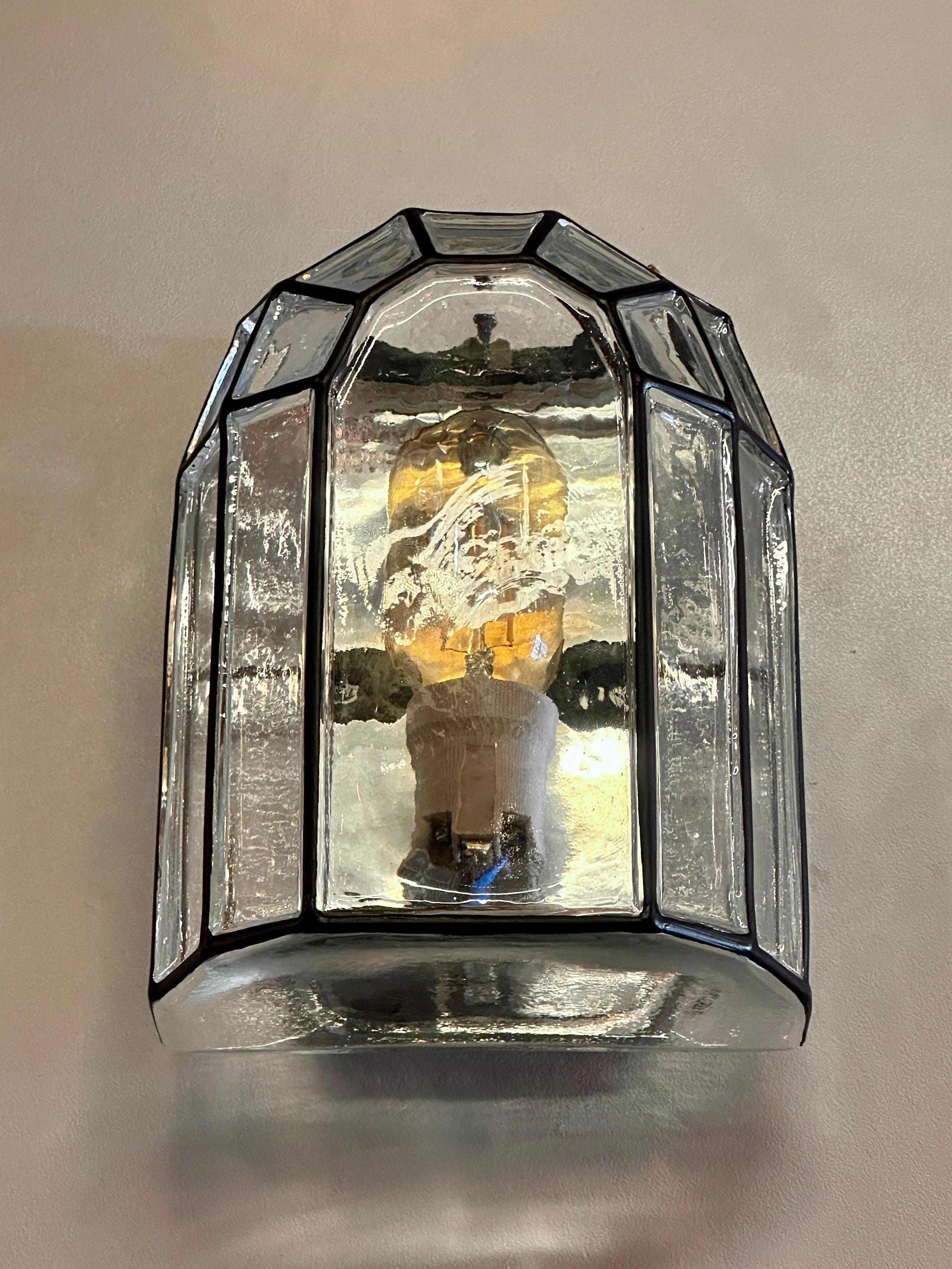 My Store STARA SEMIFLUSH GLASS Wall Sconce