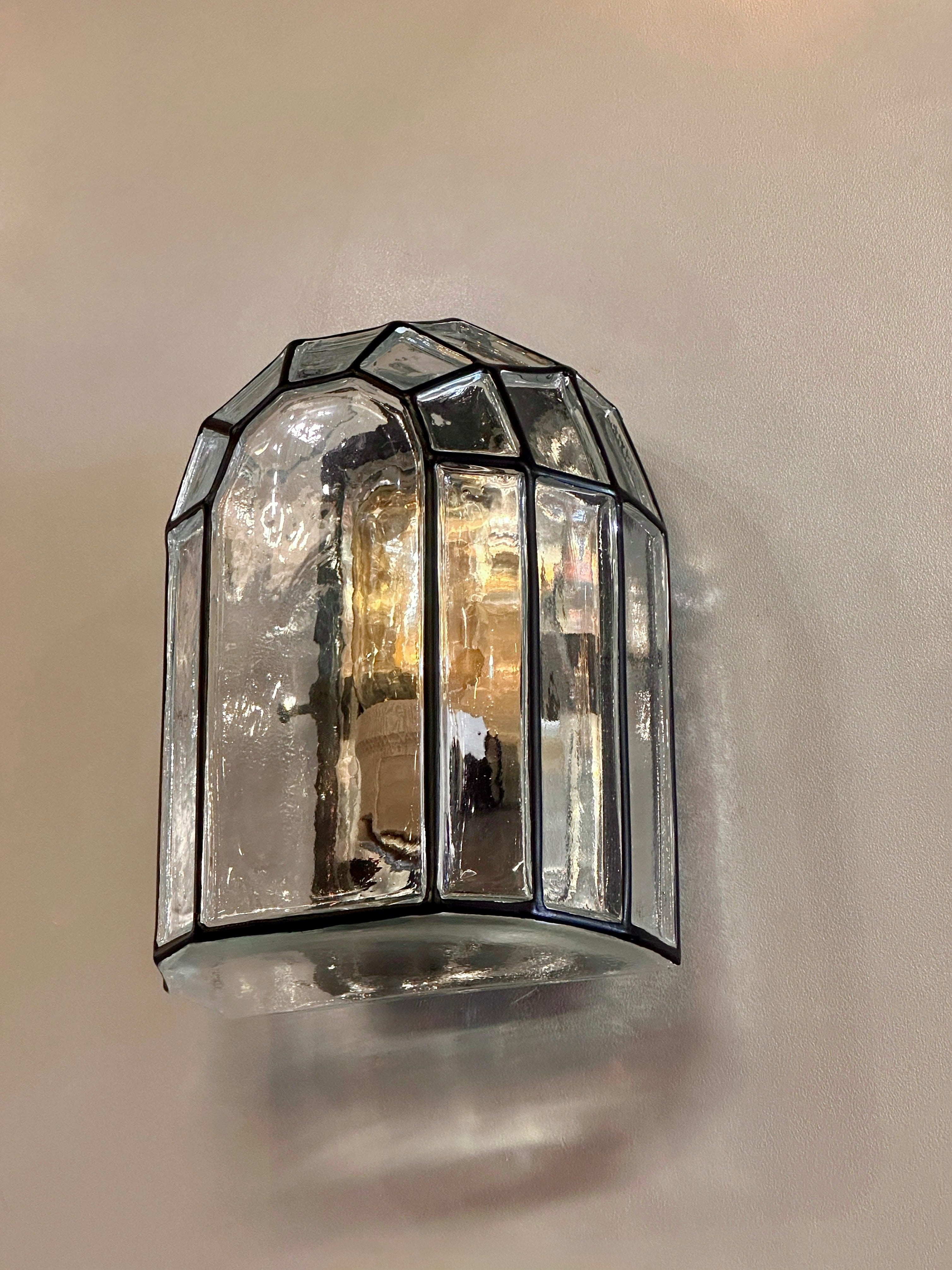 My Store STARA SEMIFLUSH GLASS Wall Sconce